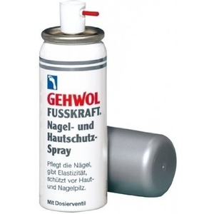 GEHWOL Fusskraft Nagel-und Hautschutz Spray - Aerosols lūztošu, bojātu nagu kopšanai - 50 ml