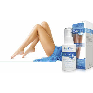 LaviGor CidreLinf x3 concentrated serum with cold effect, (150 ml)- эмульсия для красоты и легкости ног, антивенозный