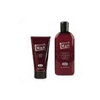 LISAP MAN Anti-dandruff Shampoo + Strong Gel - подарочный комплект - уход за волоси для мужчин