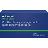 Orthomol Fertil Plus Caps N30 - Антиоксиданты и питательные вещества, которые важны для улучшения качества спермы