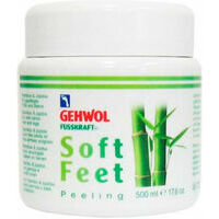 Gehwol Fusskraft Soft Feet Peeling 500 ml () - Bambus un žožobas pīlings pēdu un kāju ādas kopšanai