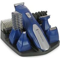 REMINGTON All All in one grooming kit - Advanced Titanium - Cord/Cordless - USB - Blue-  matu griešanas mašinīte vīriešiem, komplekts